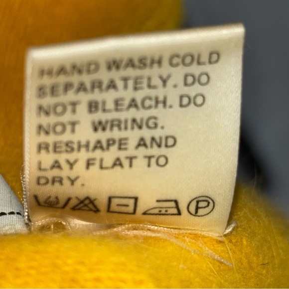 Saks Fifth Avenue Cowl Neck Lambswool/Angora Sweater Size S - Picture 8 of 8